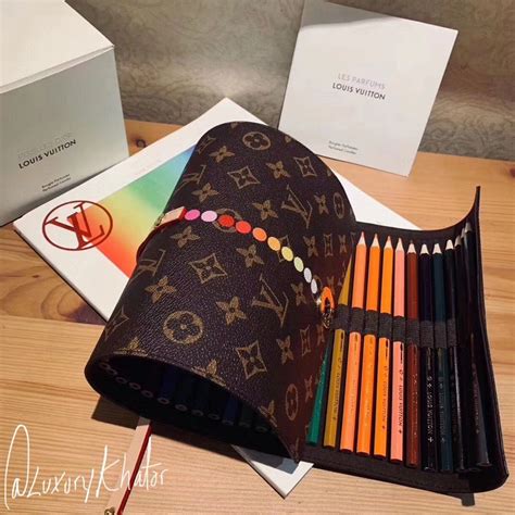 most expensive colored pencils louis vuitton|Louis Vuitton journal refill.